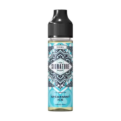 Spearmint Ice by The Signature Range 50ml - NO - Vape Product (7A50E2)
