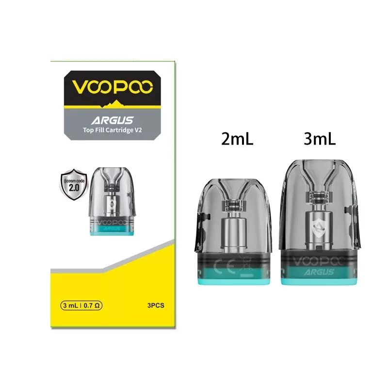 VOOPOO Argus Top Fill V2 Pod Cartridge (3pcs/pack) - Ecigpremium