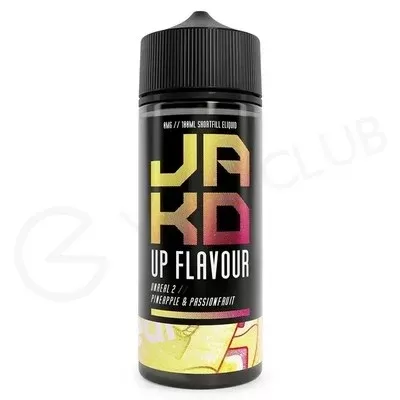 Pineapple & Passionfruit Shortfill E-Liquid by Jak’d 100ml