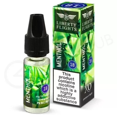 Menthol E-Liquid by Liberty Flights XO