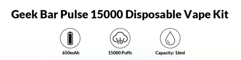 Geek Bar Pulse 15K Disposable Device - 15000 Puffs - Fcuking Fab (Planet Edition) - Image 2