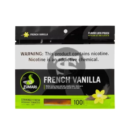 Fumari Hookah Tobacco French Vanilla 100g