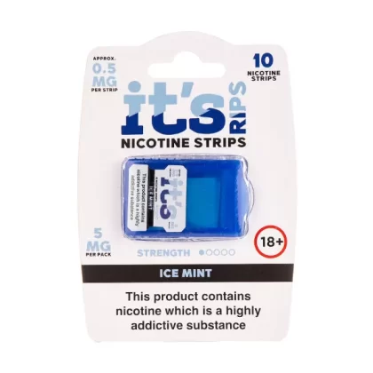 RIPS Ice Mint Nicotine Strips by It's - 1mg