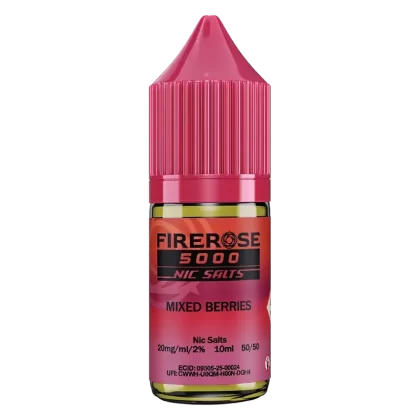 Mixed Berries Elux Firerose 5000 Nic Salt Vape Juice