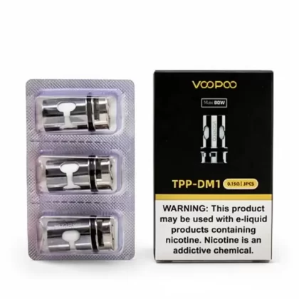 VOOPOO TPP Replacement Coils – Mesh Coil, 3-Pack - Uwinvapeaustralia