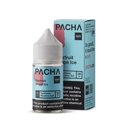 Pacha Salt Starfruit Grape Ice eJuice - Vape Product; Vape Product, Vape Product
