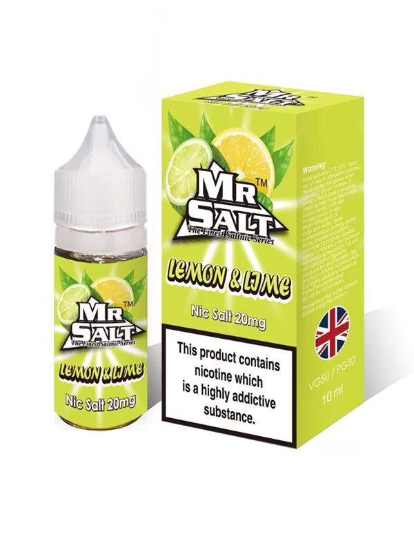 Mr Salt Lemon Lime Nic Salt E-Liquid - 10mg