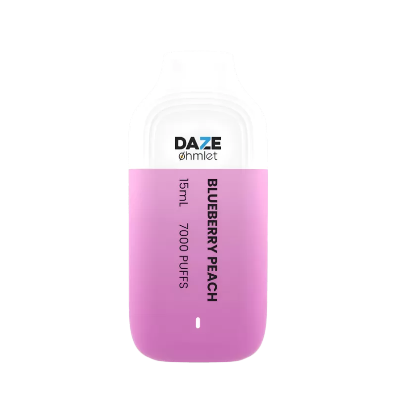 7 Daze Ohmlet 7000 Disposable Vape - Tobacco, Blueberry Cake - Image 3