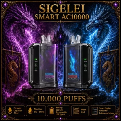 Sigelei Smart AC10000 - Kiwi Passion Fruit Guava