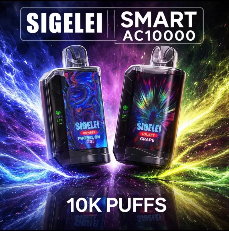 Sigelei Smart AC10000 - Kiwi Passion Fruit Guava - Image 2