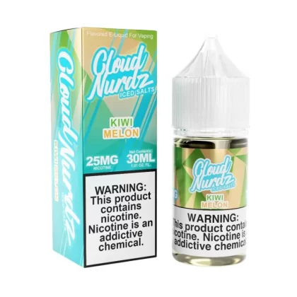 Cloud Nurdz Iced Salts Kiwi Melon eJuice - Vape Product; Vape Product, Vape Product