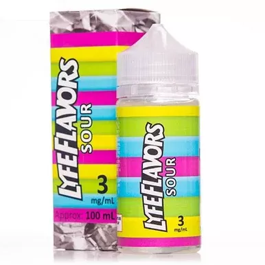 Sour By Lyfe Flavors E-Liquid