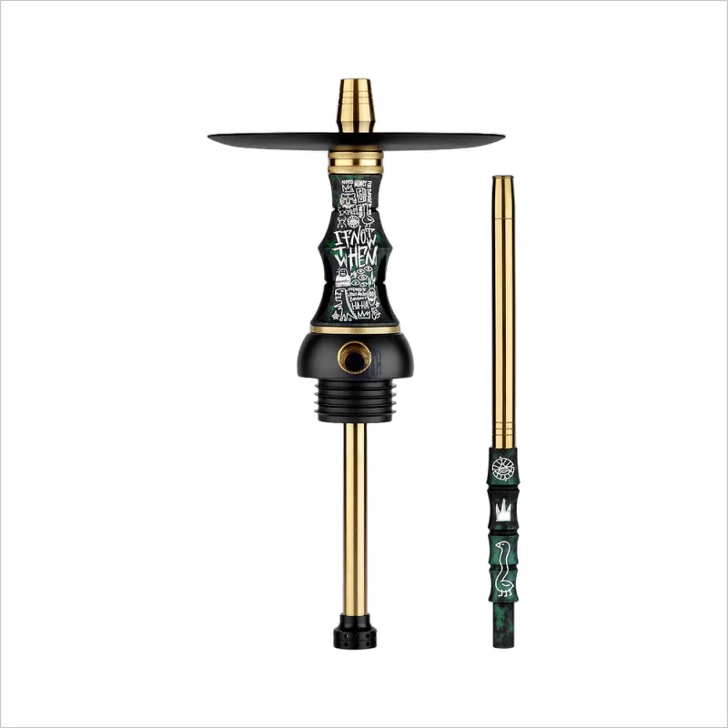 Shisha Alpha Hookah Beat VNDL Green - Alpha Hookah / Uszczelka / Dzban / Poliacetal / Zielony - Image 2