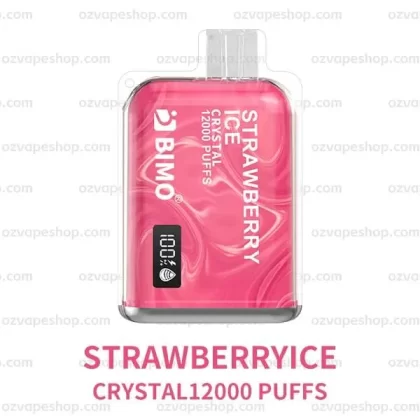 BIMO Crystal 12k Puffs- Strawberry Coconut - Vape Store