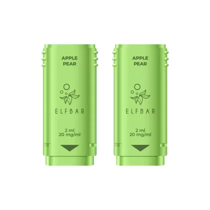 ELF Bar 1200 Apple Pear Pods (2 Pack) - Strength#20mg (5E1162)