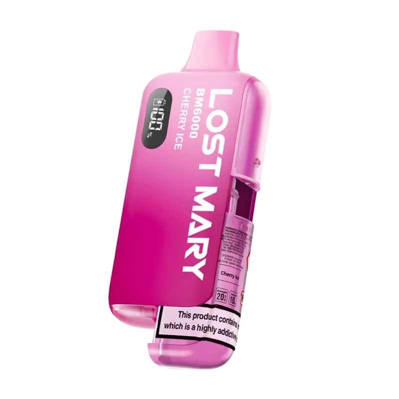 Lost Mary BM6000 Vape Kit - Grape / 10mg - Ecigwizard - Image 3