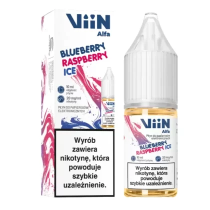 Liquid VIIN Alfa Salts 20mg 10ml Blueberry Raspberry Ice