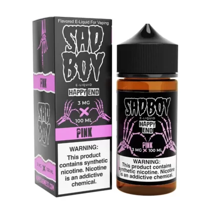 Sadboy Happy End Line Pink Cotton Candy eJuice - Vape Product; Vape Product, Vape Product (73C287)