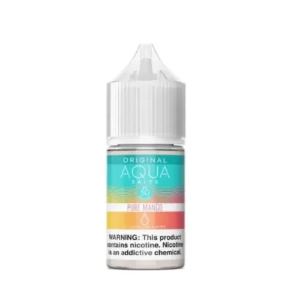 Pure Mango Nicotine Salt by Aqua - Size#30ml~Nicotine#35MG>50MG