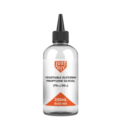 Just DIY Highest Grade 250ml Base Mix DIY E-liquid Concentrate (70VG-30PG) - DIY / Just