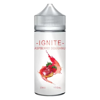 ignite Raspberry Doughnut 100ml Shortfill e-Liquid