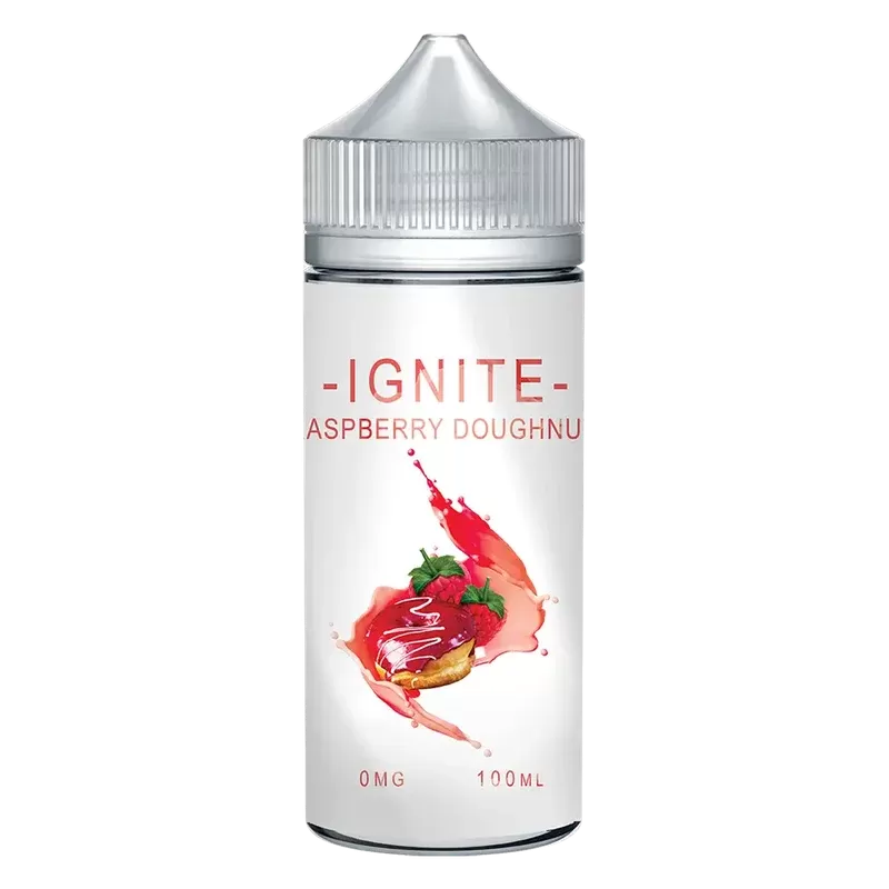 ignite Raspberry Doughnut 100ml Shortfill e-Liquid