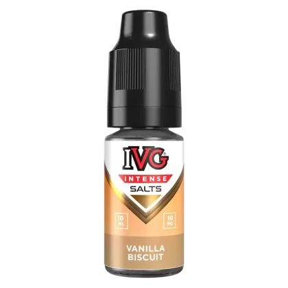 IVG Intense Salts Vanilla Biscuit Nic Salt 10ml