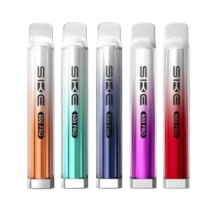 SKE Crystal Bar 600 Pro Prefilled Pod Vape Kit - Flavour#Berry Ice>Blueberry Sour Raspberry>Blueberry Raspberries>Blue Razz Lemonade>Cherry Ice>Cola Ice>Fizzy Cherry>Kiwi Passionfruit Guava>