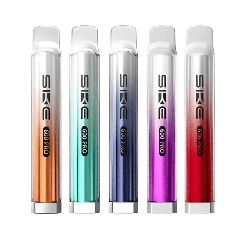SKE Crystal Bar 600 Pro Prefilled Pod Vape Kit - Flavour#Berry Ice>Blueberry Sour Raspberry>Blueberry Raspberries>Blue Razz Lemonade>Cherry Ice>Cola Ice>Fizzy Cherry>Kiwi Passionfruit Guava>