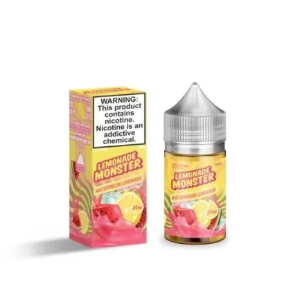 Lemonade Monster Salt E-Liquid – Watermelon Lemonade 30ml