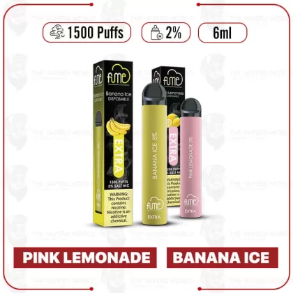 Fume Extra 2% Nicotine Disposable Vape - Thevapersworld