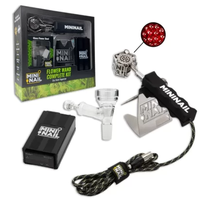MiniNail Flower Wand Vaporizer - Glass Bowl