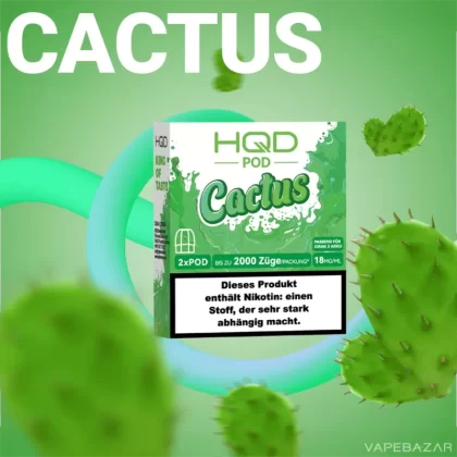 HQD Cirak 2 Pods – Cactus - HQD Cirak / Nein / 2ml / 18mg/ml