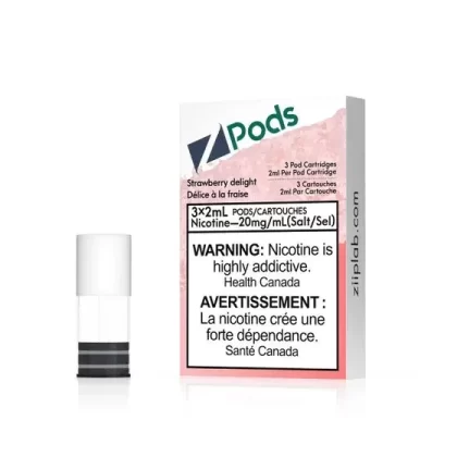 Z pods STLTH Compatible – Strawberry Cream