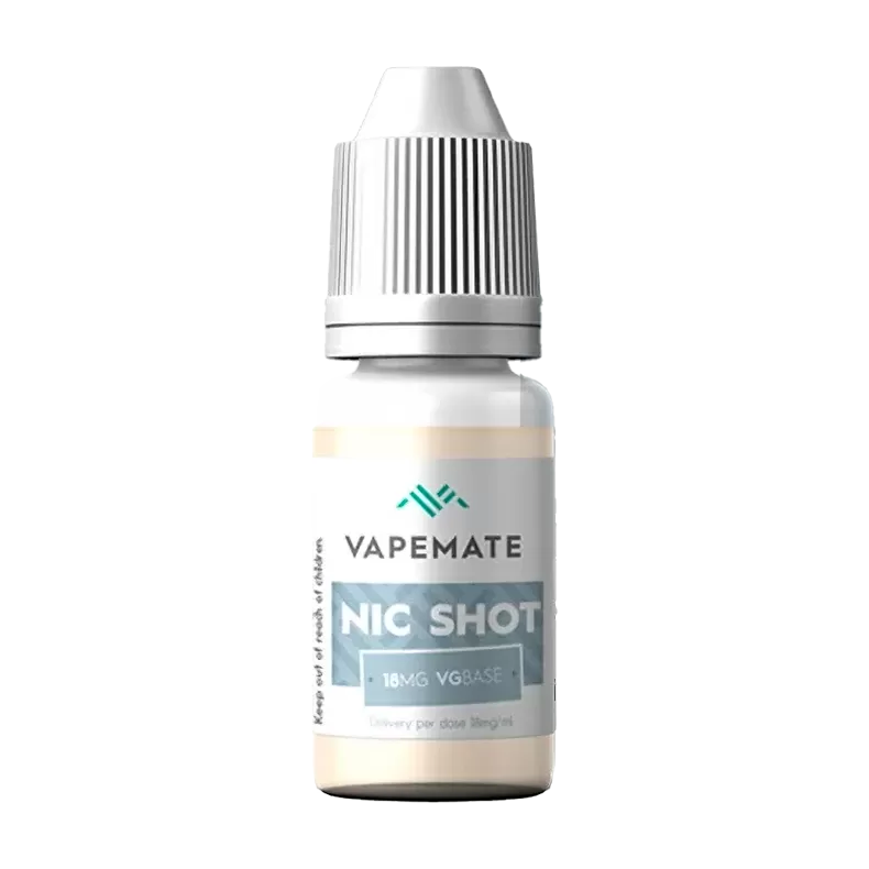 Vapemate Classic Nic Shot 18mg 10ml - Vapeshop Co