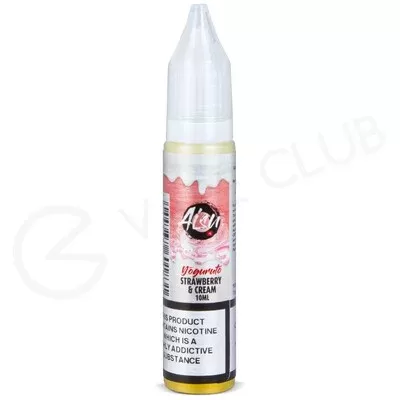 Strawberry Cream Nic Salt E-Liquid by Aisu Yoguruto