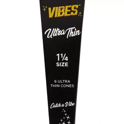 Vibes 1 1/4 Ultra Thin Pre Rolled Cones (6-Pack)