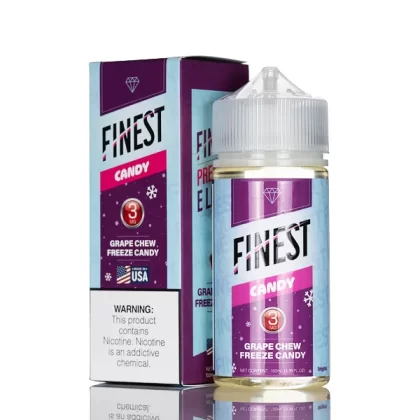 Finest E-Liquid - Candy Edition - Grape Chew Freeze Candy - 100mL - 3mg