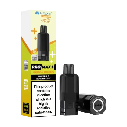 Pineapple Lemon Burst Hayati Pro Max+ Refill Pack - Ecigwizard
