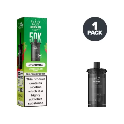 Watermelon Kiwi Al Fakher Hypermax Prime 50K Refill Pack