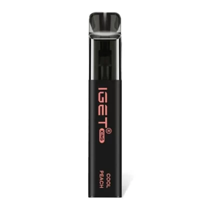 IGET King 2600 Puffs 30 options Cool Peach - Ozvapeone (E3F9BD)