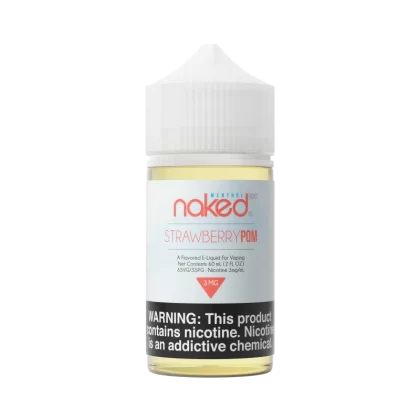 Naked 100 Menthol - Strawberry POM - 60ML E-Liquid - 3MG