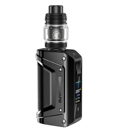 GEEKVAPE AEGIS LEGEND 3 200W STARTER KIT - Black, Silver - Image 2