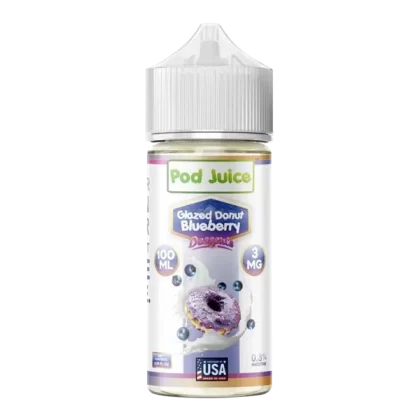 Glazed Donut Blueberry Pod Juice 100ml - Customer Group#VAP~Nicotine#3mg>6mg~Size#Single