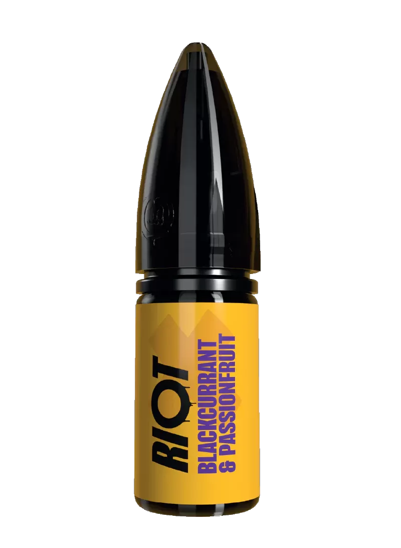 Blackcurrant Passionfruit RIOT X Nic Salt - 10mg