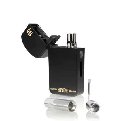 RYOT Verb 710 Flip Vaporizer – Dual-Use 510 Cart & Wax Concentrate Kit - Discountvapepen