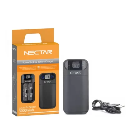 Vape Battery Charger | 18650 Battery Charger & Power Bank - Nectarmedicalvapes (23C9A2)