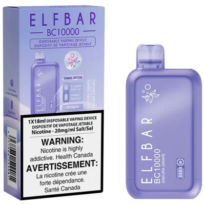ELF BAR BC10000 Disposable Vape – Sakura Grape
