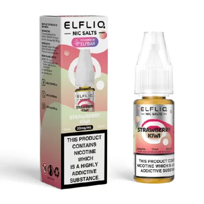 Strawberry Kiwi Elfliq Nic Salt E-Liquid by Elf Bar