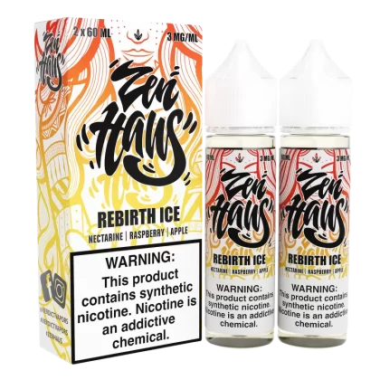 Rebirth ICE by ZEN HAUS E-Liquid 2X 60ml - 6MG